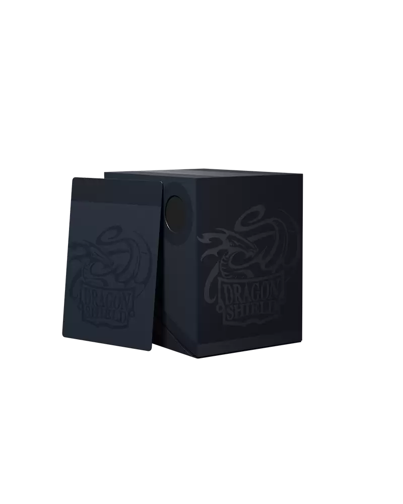 Dragon Shield - Deck Box Revised Double Shell - Midnight Blue/Black