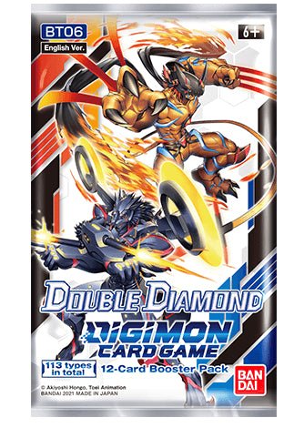 Digimon Card Game - Series 06 Double Diamond Booster Pack - Good Games