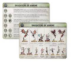Warcry - Daughters Of Khaine Card Pack - Good Games
