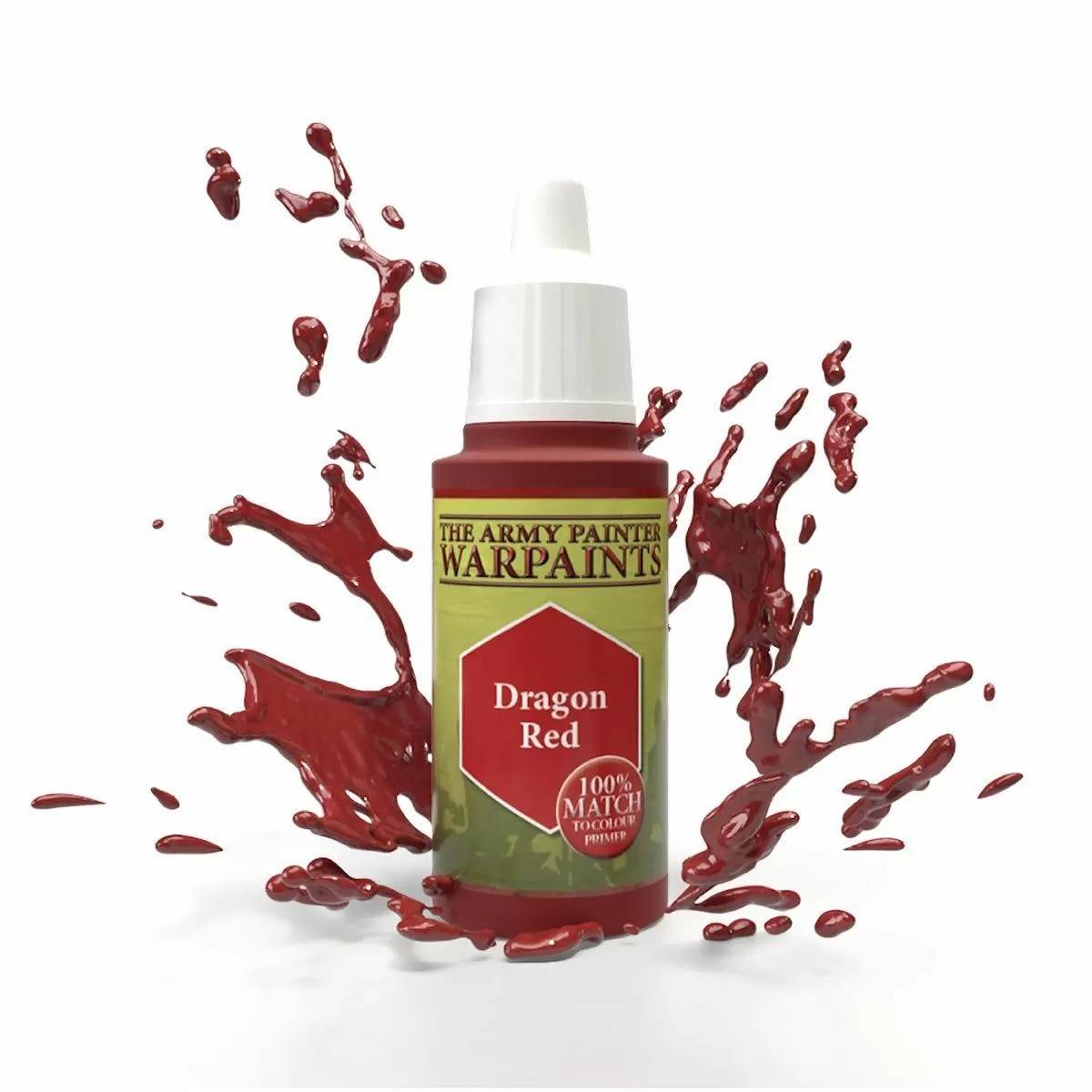 Army Painter Warpaints - Dragon Red Acrylic Paint 18ml - Good Games