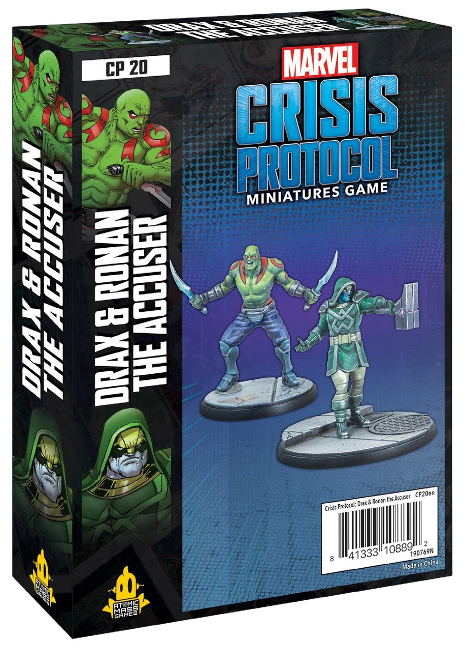 Marvel: Crisis Protocol - Drax And Ronan The Accuser Character Pack