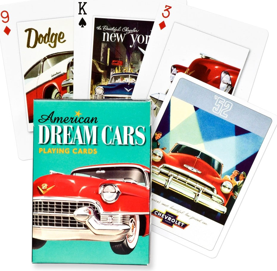 American Dream Cars Playing Cards - Good Games