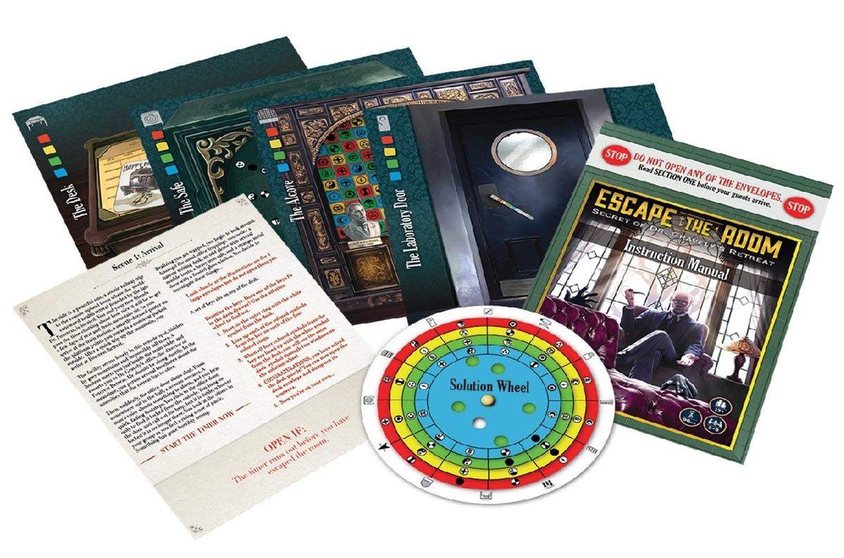 ThinkFun - Escape Room: Dr Gravelys Retreat