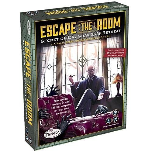 ThinkFun - Escape Room: Dr Gravelys Retreat