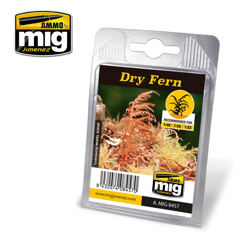 Ammo by MIG Dioramas - Laser Cut Plants - Dry Fern - Good Games