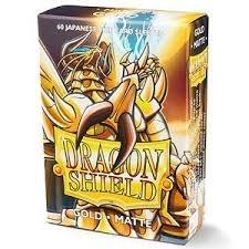 Dragon Shield - Sleeves Gold Matte Japanese Size (60) - Good Games