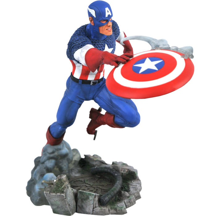 Captain America - Cap Vs Gallery PVC Statue - Good Games