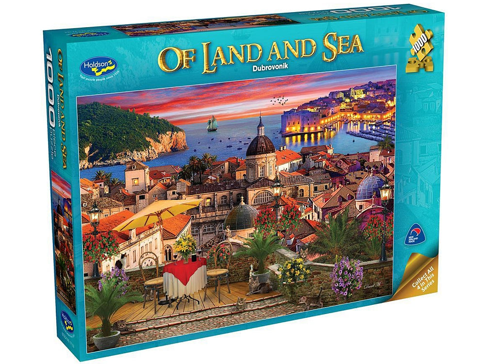 Holdson - Of Land And Sea 2 Dubrovonik 1000 Piece Jigsaw - Good Games