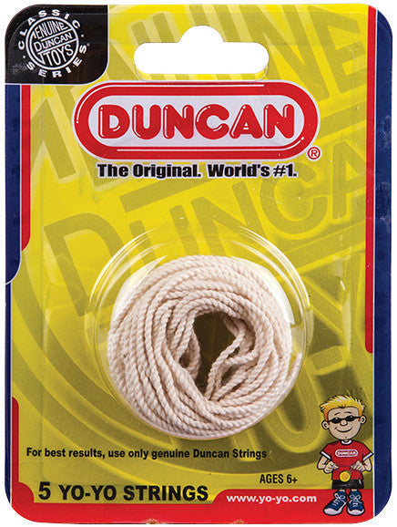 Duncan Yo Yo Strings 5 Pack White - Good Games