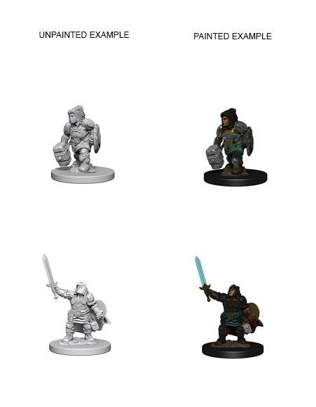 Dungeons & Dragons - Nolzurs Marvelous Unpainted Miniatures Dwarf Female Paladin - Good Games