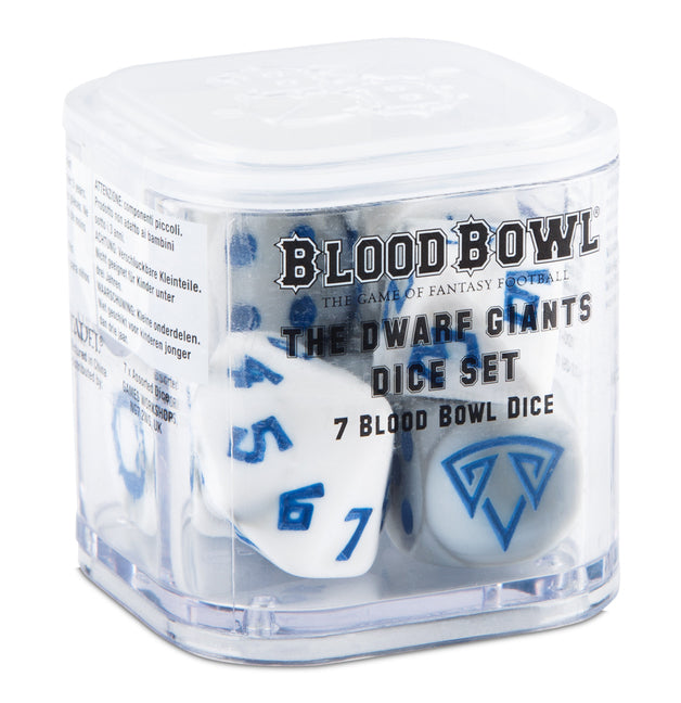 Blood Bowl - The Dwarf Giants Dice Set