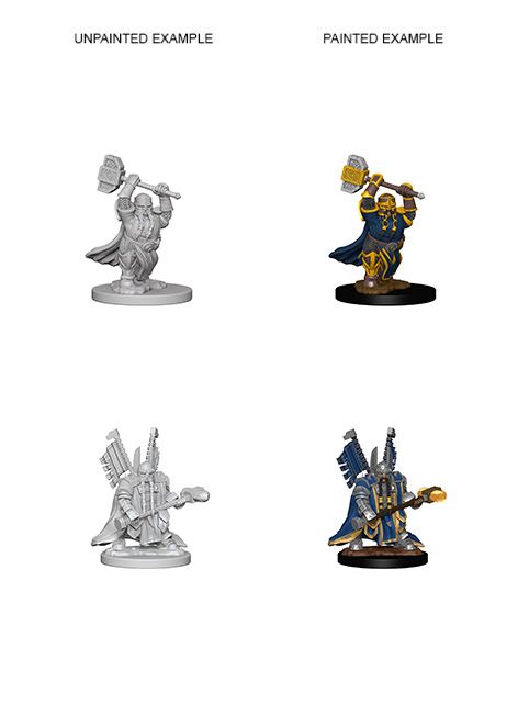 Dungeons & Dragons - Nolzurs Marvelous Unpainted Miniatures Dwarf Male Paladin - Good Games