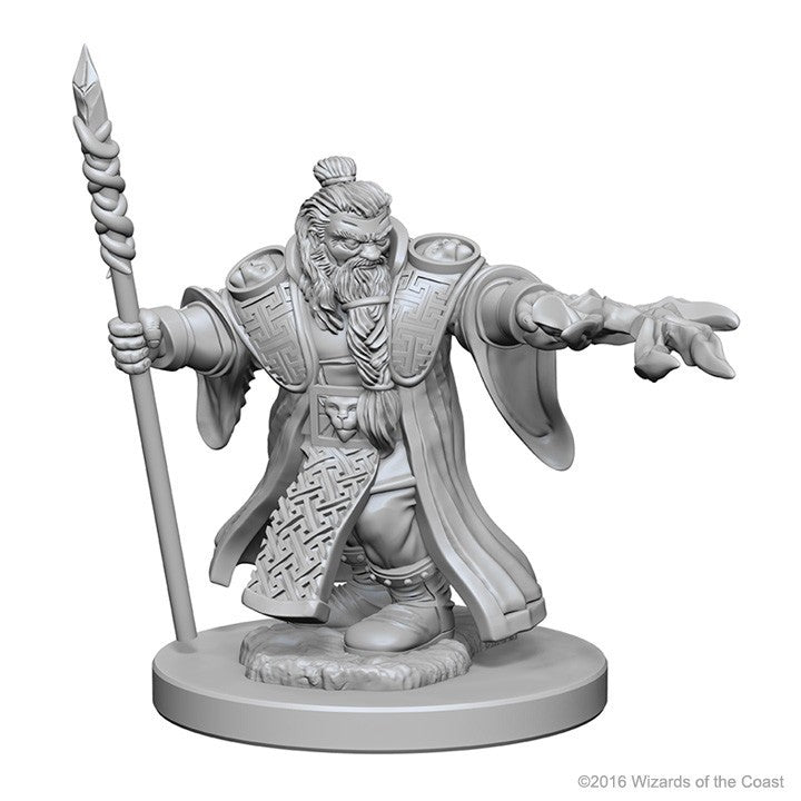 Dungeons & Dragons - Nolzurs Marvelous Unpainted Miniatures Dwarf Male Wizard - Good Games