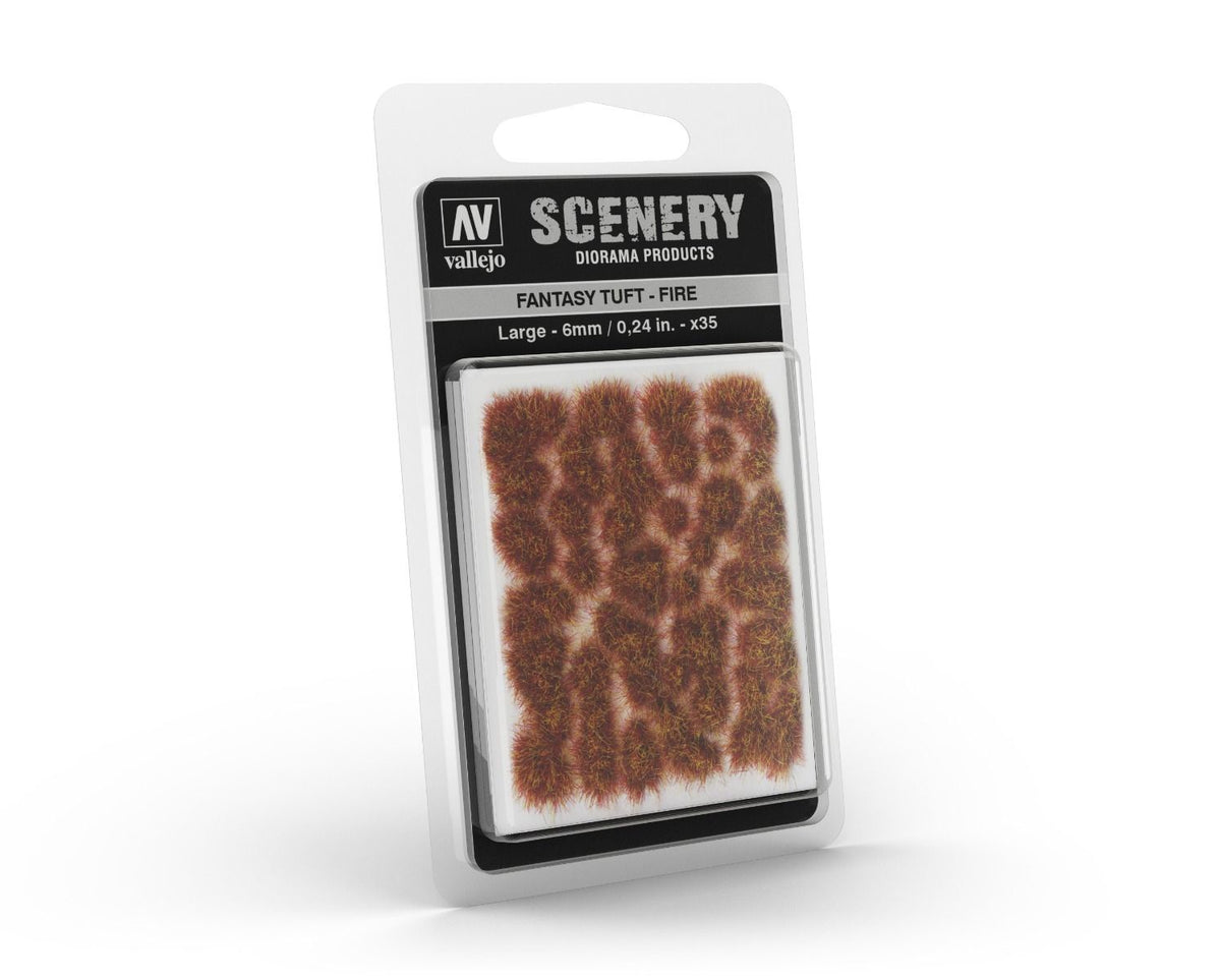 Vallejo Hobby Scenery - Fire Large Fantasy Tuft