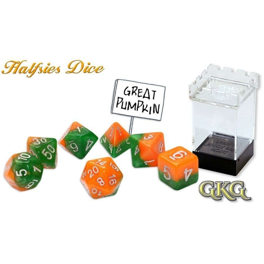 Halfsies Dice - Great Pumpkin - Good Games