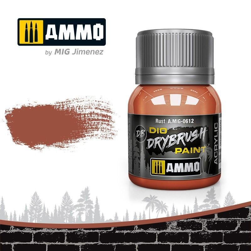Ammo by MIG Drybrush Rust - Good Games