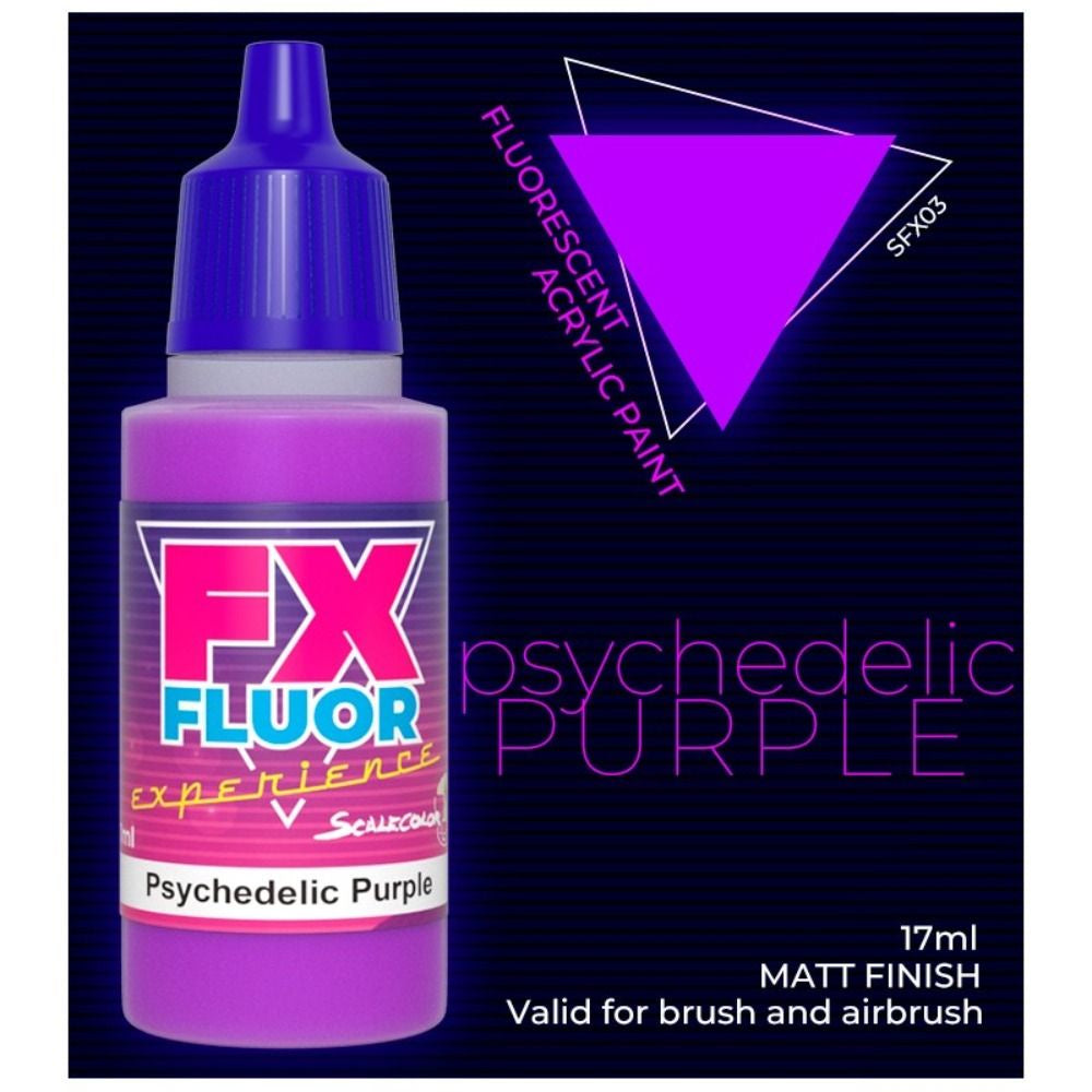 Scale 75 Scalecolor FX Psychadelic Purple (17ml) SFX-03 Acrylic Paint - Good Games