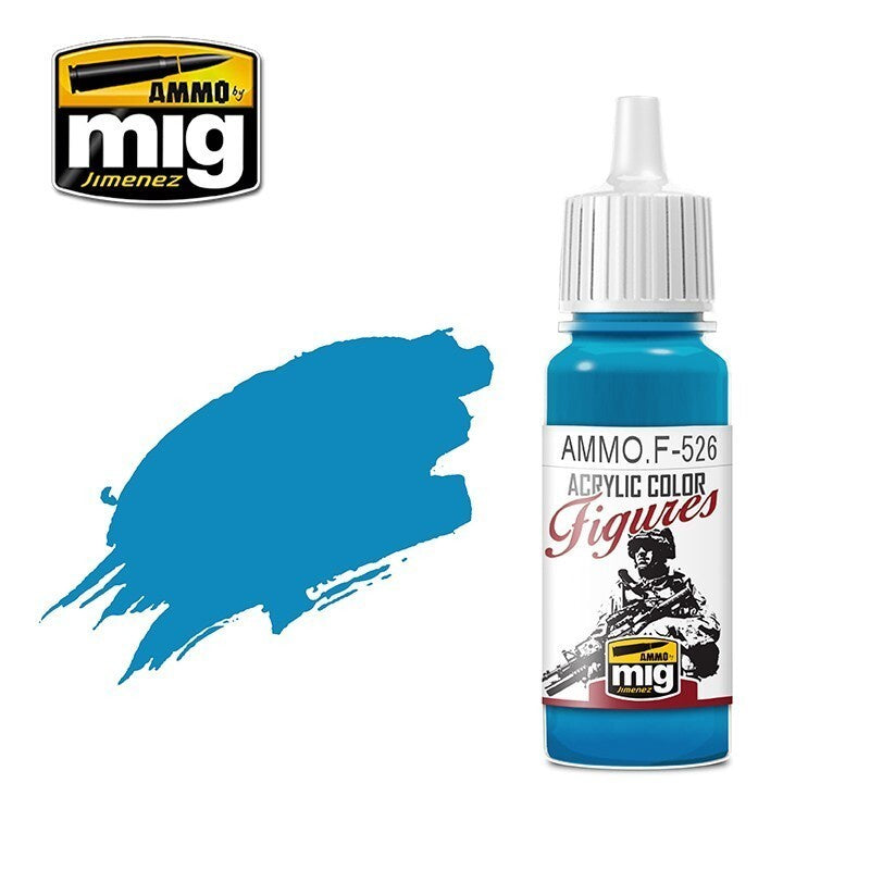 Ammo by MIG Figures Paints Cyan 17ml - Good Games