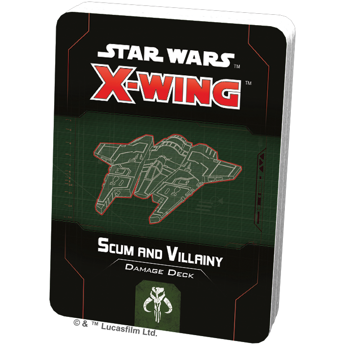 Star Wars: X-Wing - 2nd Edition Scum And Villainy Damage Deck - Good Games