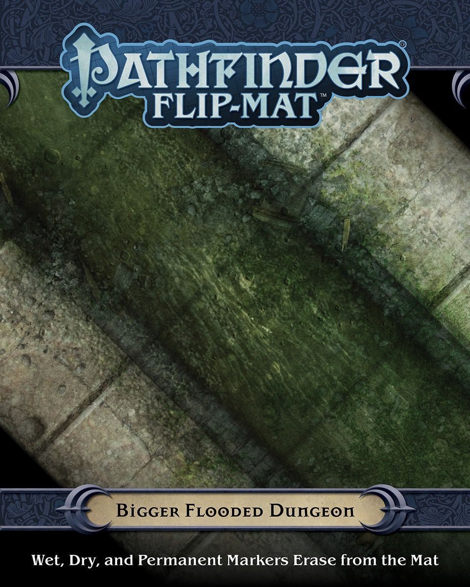 Pathfinder Flip Mat - Bigger Flooded Dungeon - Good Games