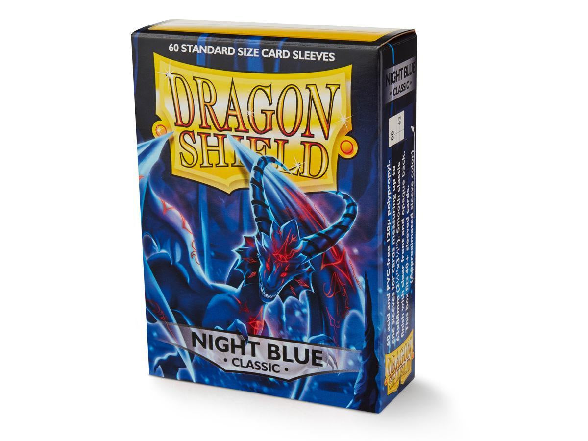 Dragon Shield - Card Sleeves - Classic Night Blue Standard Size (60) - Good Games
