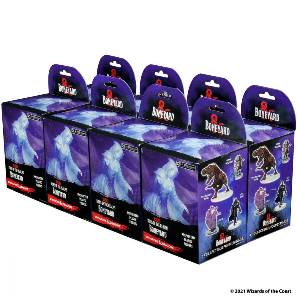 Dungeons &amp; Dragons Icons of the Realms Miniatures Boneyard Booster Brick (8)
