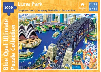 Blue Opal - Evans: Lunar Park 1000 Piece Jigsaw - Good Games
