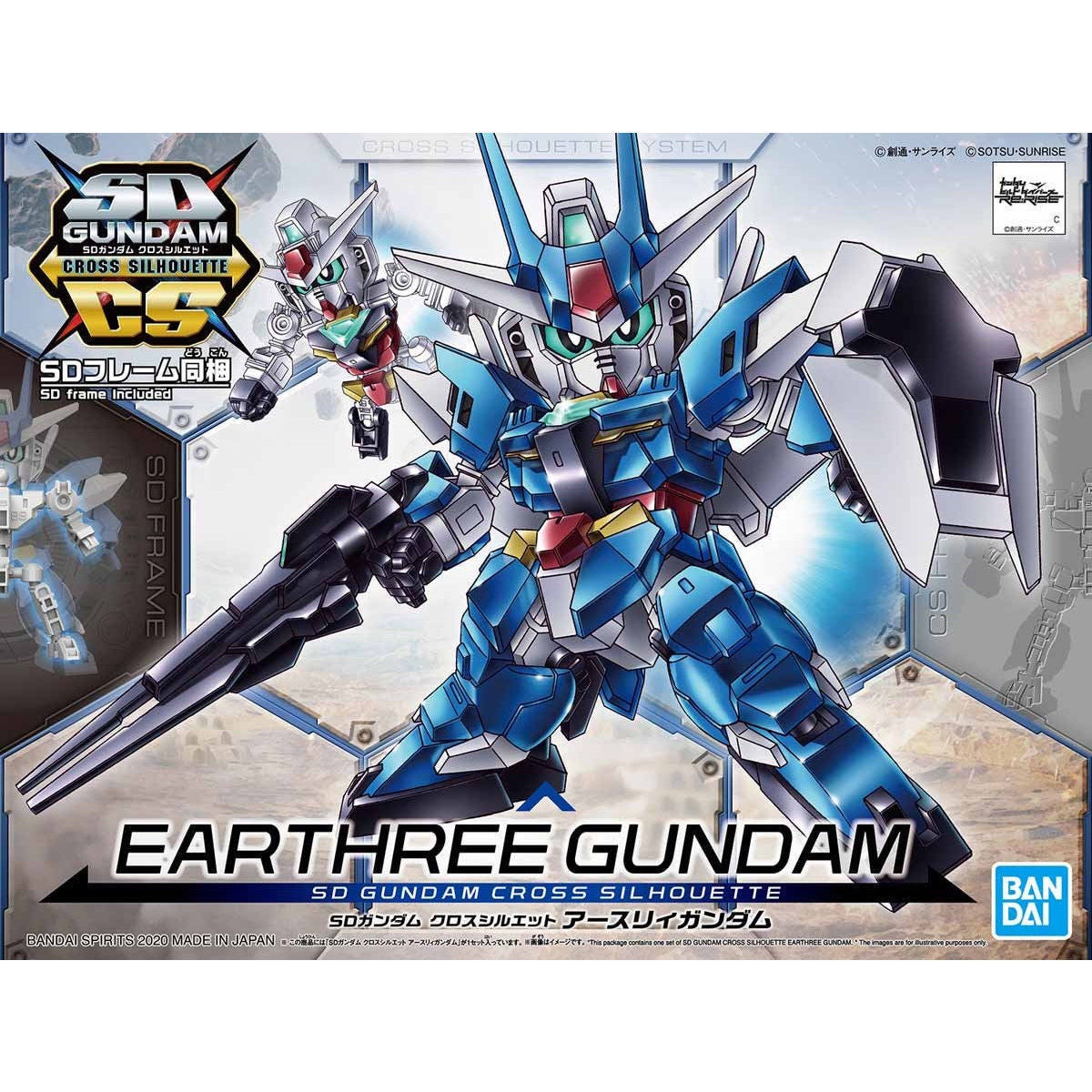 Bandai Sd Gundam Cross Silhouette Earthree Gundam - Good Games