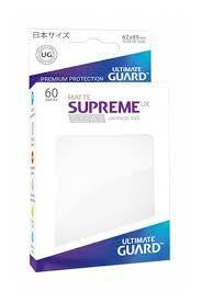 Ultimate Guard - Supreme UX Japanese Size Sleeves Matte White (60) - Good Games
