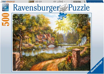Ravensburger - Cottage by the River 500 Piece Jigsaw - Good Games