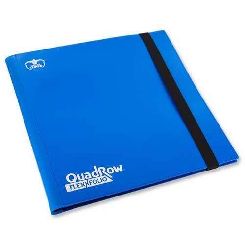 Ultimate Guard 12-Pocket Quadrow FlexXfolio Blue