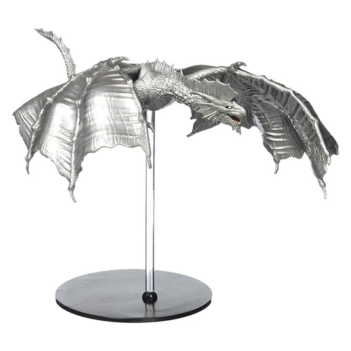 Dungeons and Dragons - Icons Of The Realms Elemental Evil Ancient Silver Dragon Premium Figure - Good Games
