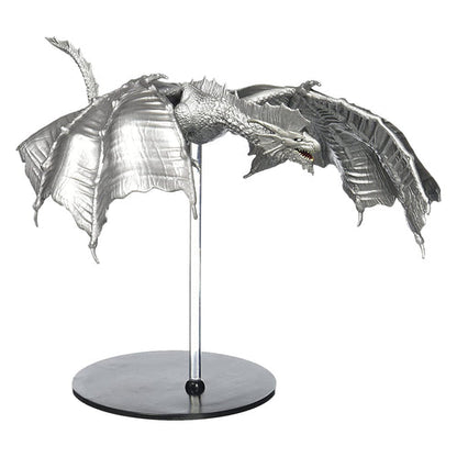 Dungeons and Dragons - Icons Of The Realms Elemental Evil Ancient Silver Dragon Premium Figure - Good Games