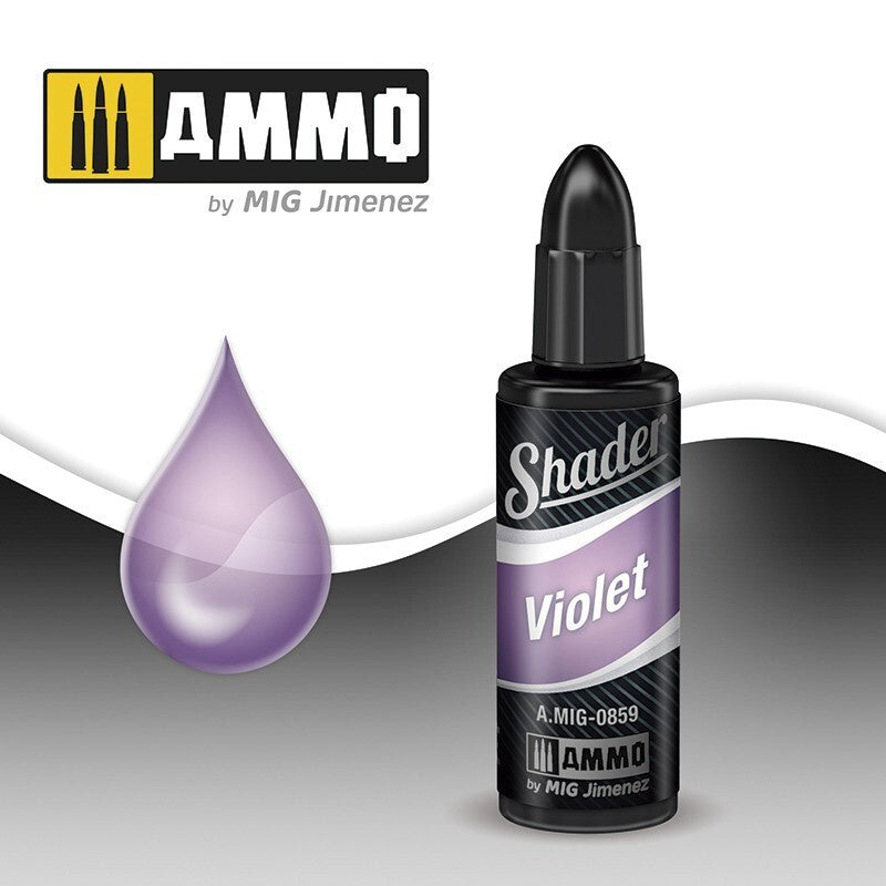Ammo By MIG Shader Violet 10ml - Good Games