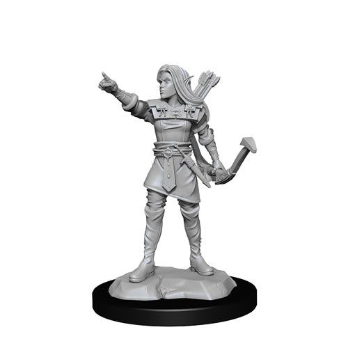 Dungeons & Dragons - Nolzurs Marvelous Unpainted Miniatures Elf Female Ranger - Good Games