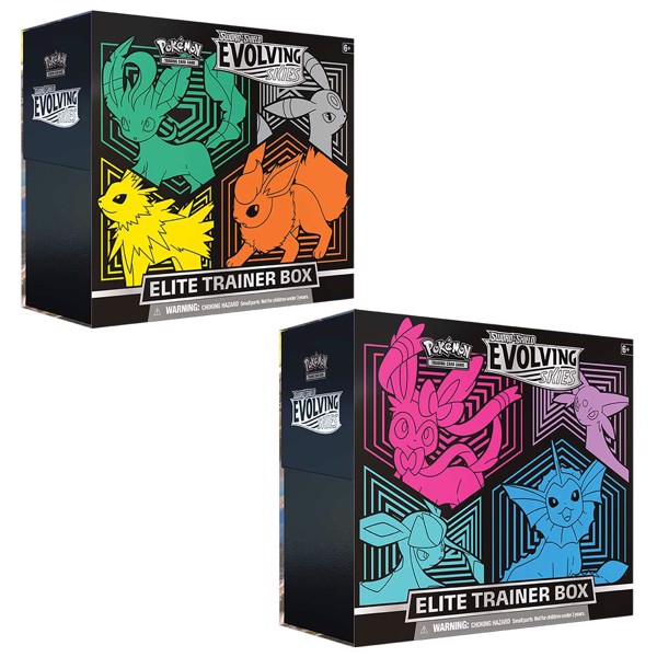 Pokemon TCG - Sword &amp; Shield - Evolving Skies Elite Trainer Box
