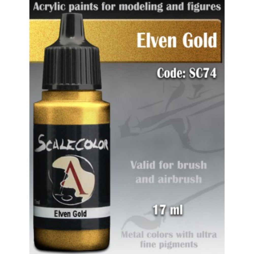 Scale 75 - Scalecolor Elven Gold (17 ml) SC-74 Acrylic Paint - Good Games
