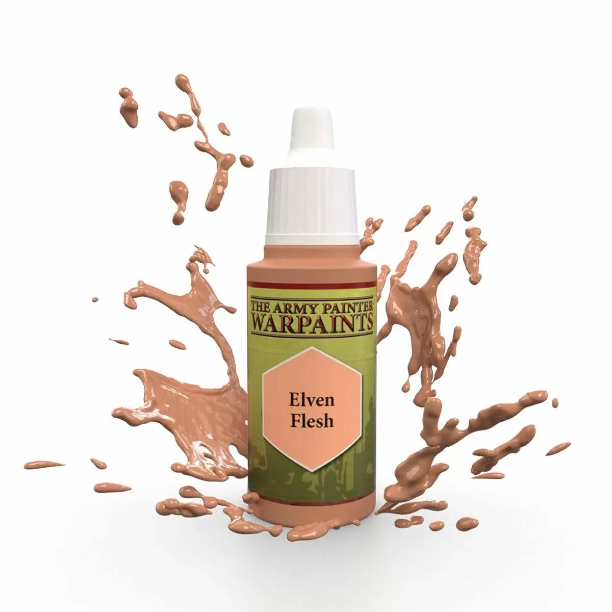 Army Painter Warpaints - Elven Flesh Acrylic Paint 18ml - Good Games