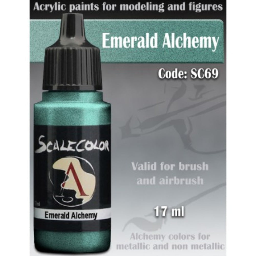 Scale 75 - Scalecolor Emerald Alchemy (17 ml) SC-69 Acrylic Paint - Good Games
