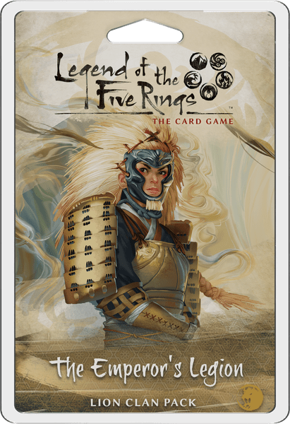 Legend Of The Five Rings - The Card Game - The Emperors Legion Lion Clan Pack - Good Games