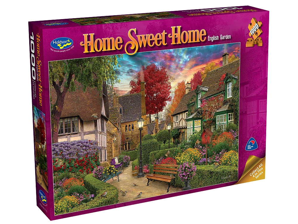 Holdson - Home Sweet Home 2 English Garden 1000 Piece Jigsaw - Good Games