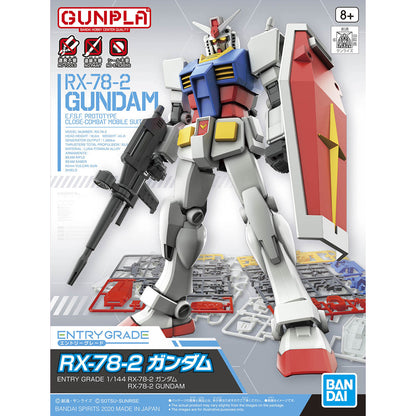 Bandai Entry Grade 1/144 Rx-78-2 Gundam - Good Games