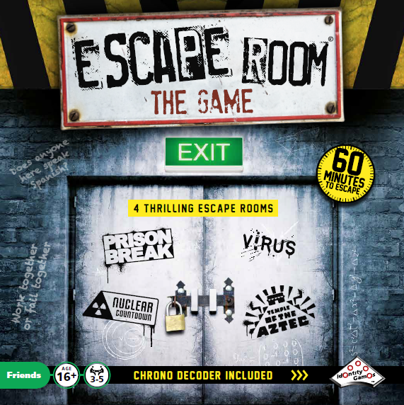 Escape Room The Game - 4 Rooms Plus Chrono Decoder