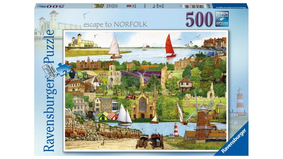 Ravensburger - Escape to Norfolk 500 Piece Jigsaw