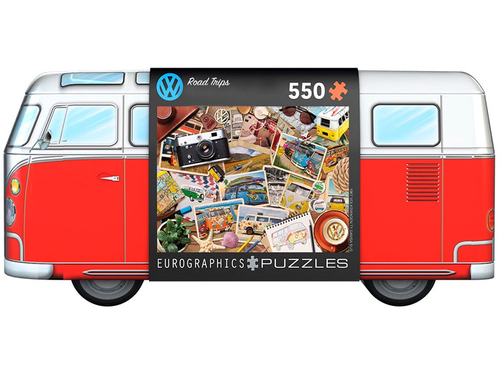 Eurographics - Vw Bus Road Trips 550 Piece Jigsaw In Tin