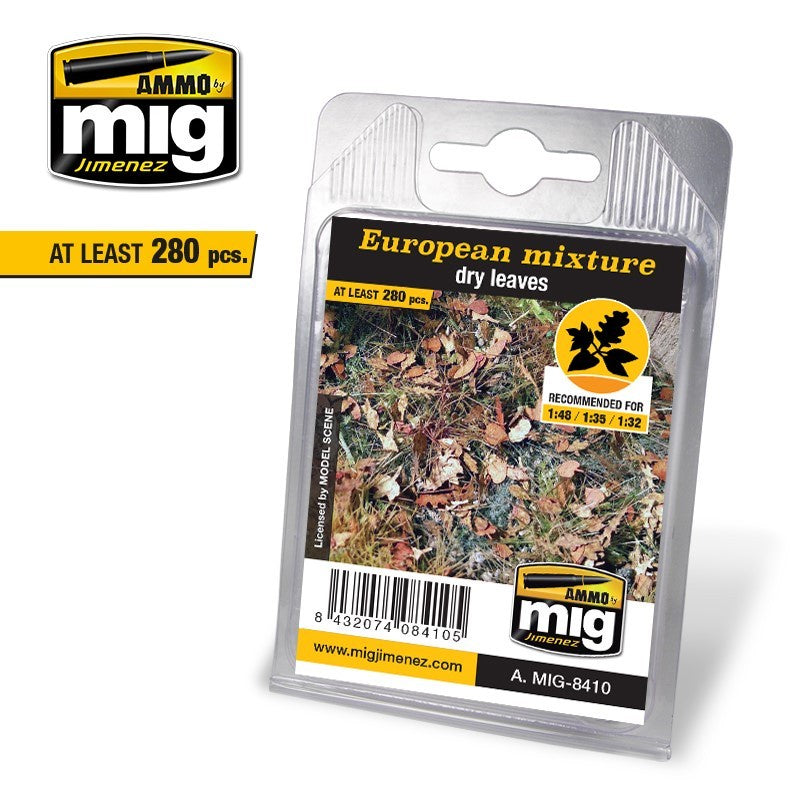 Ammo by MIG Dioramas - Leaves - European Mixture - Dry Leaves - Good Games
