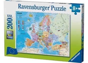 Ravensburger - European Map - 200 Piece Jigsaw - Good Games