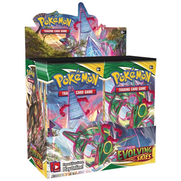 Pokemon TCG - Sword &amp; Shield - Evolving Skies Booster Box