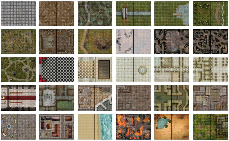 Giant Book of Battle Mats - Good Games