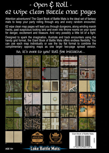 Giant Book of Battle Mats - Good Games